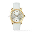 Fine quality mineral glass nice design delicate women watch